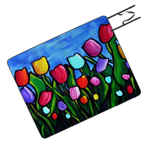 Renie Britenbucher Tulips Picnic Blanket