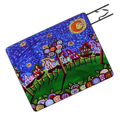 Renie Britenbucher Van Gogh Sky Picnic Blanket