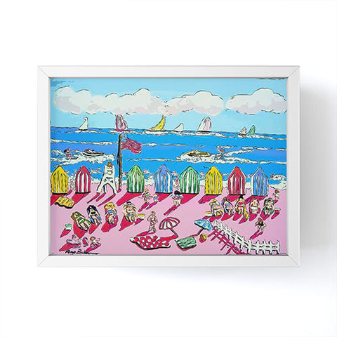 Renie Britenbucher Weekend At The Beach Framed Mini Art Print