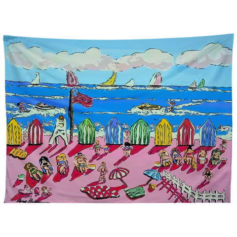 Renie Britenbucher Weekend At The Beach Tapestry