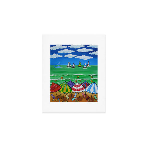 Renie Britenbucher Whimsical Beach 1 Art Print