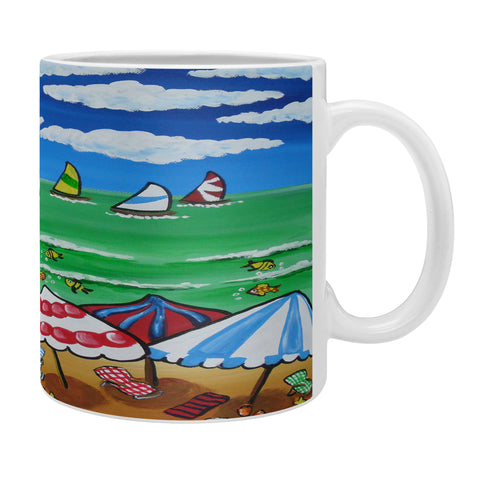 Renie Britenbucher Whimsical Beach 1 Coffee Mug