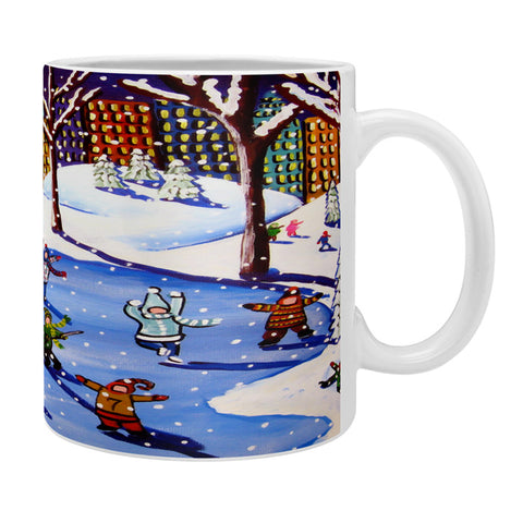 Renie Britenbucher Winter Fun In The City Coffee Mug