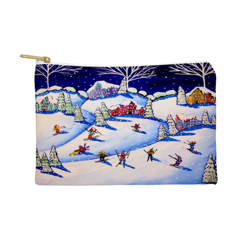 Renie Britenbucher Winter Skiing Fun Pouch