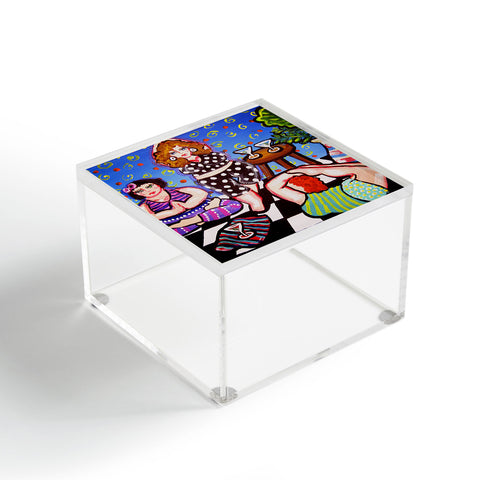 Renie Britenbucher Yoga Divas Acrylic Box