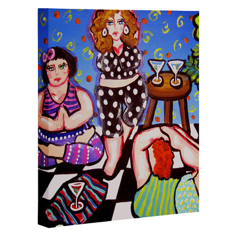 Renie Britenbucher Yoga Divas Art Canvas