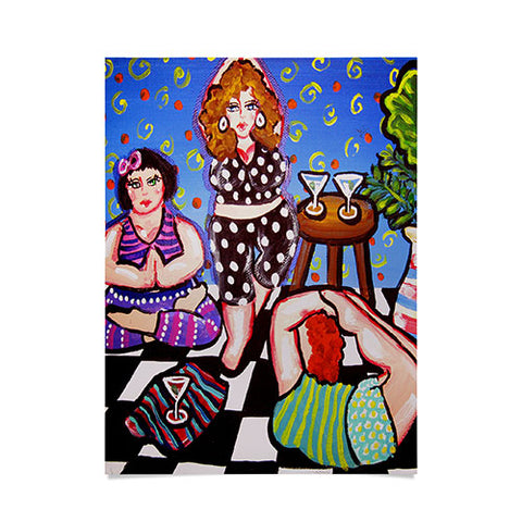 Renie Britenbucher Yoga Divas Poster