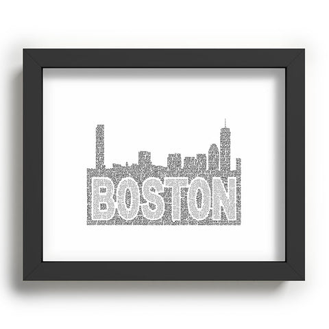 Restudio Designs Boston Skyline 1 Recessed Framing Rectangle