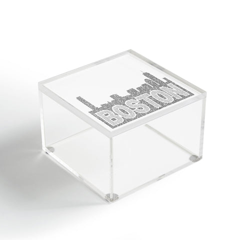 Restudio Designs Boston Skyline 1 Acrylic Box