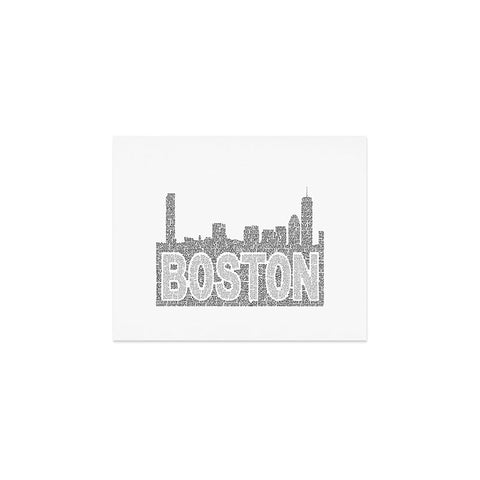 Restudio Designs Boston Skyline 1 Art Print