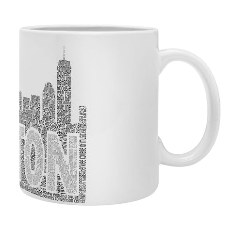 Restudio Designs Boston Skyline 1 Coffee Mug