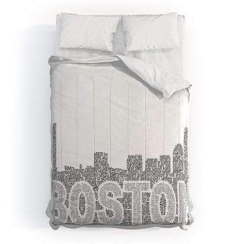 Restudio Designs Boston Skyline 1 Comforter