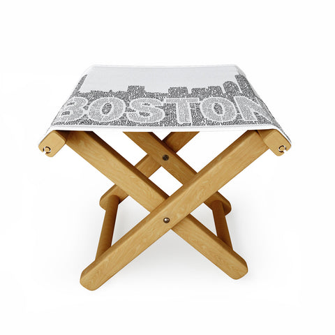 Restudio Designs Boston Skyline 1 Folding Stool