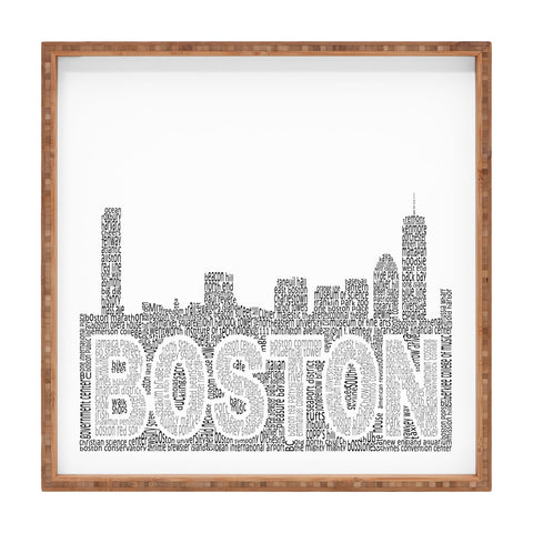 Restudio Designs Boston Skyline 1 Square Tray