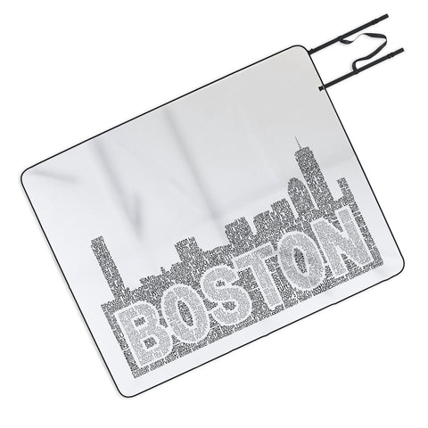 Restudio Designs Boston Skyline 1 Picnic Blanket