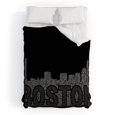 Restudio Designs Boston Skyline 2 Comforter