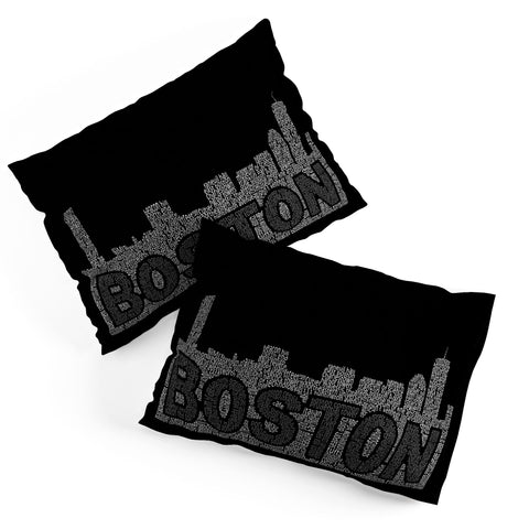 Restudio Designs Boston Skyline 2 Pillow Shams
