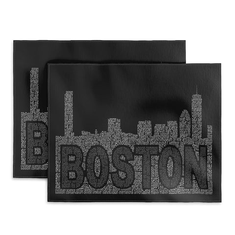 Restudio Designs Boston Skyline 2 Placemat