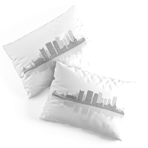 Restudio Designs Boston Skyline Reflection Pillow Shams