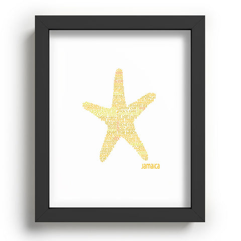 Restudio Designs Jamaica Starfish Recessed Framing Rectangle
