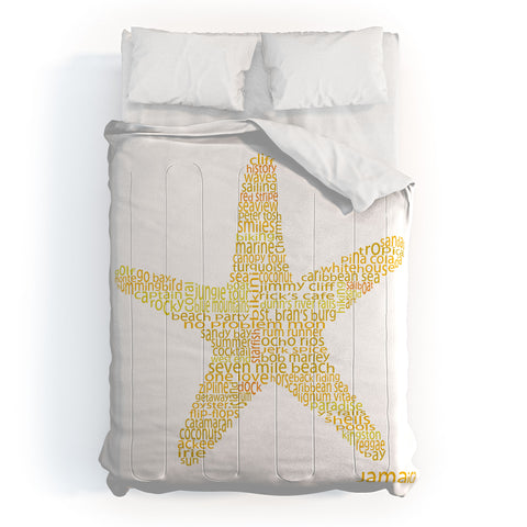 Restudio Designs Jamaica Starfish Comforter