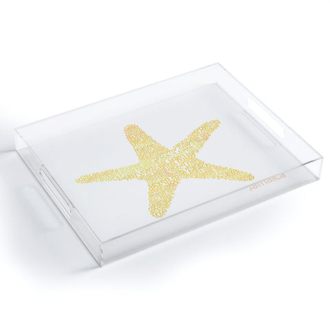 Restudio Designs Jamaica Starfish Acrylic Tray