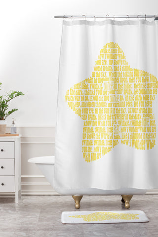 Restudio Designs Little Star Shower Curtain And Mat