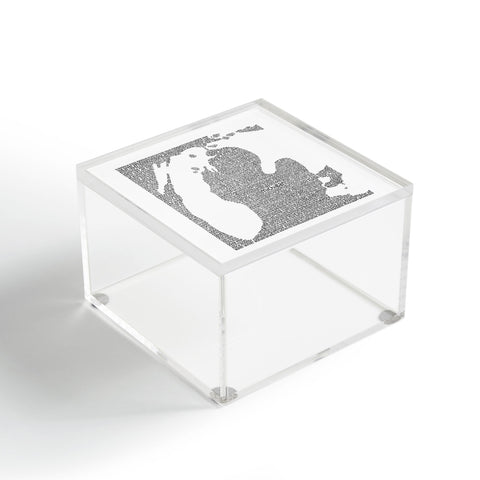 Restudio Designs Michigan Map Acrylic Box