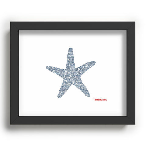 Restudio Designs Nantucket Starfish Recessed Framing Rectangle