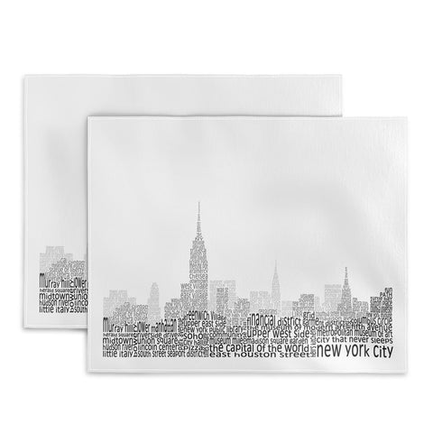 Restudio Designs New York Skyline 1 Placemat