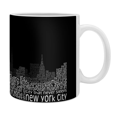 Restudio Designs New York Skyline 2 Coffee Mug