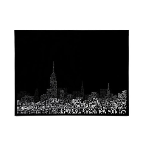 Restudio Designs New York Skyline 2 Poster