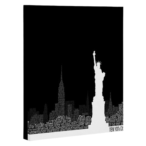 Restudio Designs New York Skyline 4 Art Canvas
