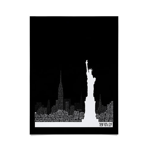 Restudio Designs New York Skyline 4 Poster