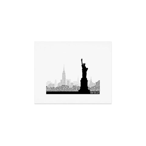 Restudio Designs New York Skyline 5 Art Print