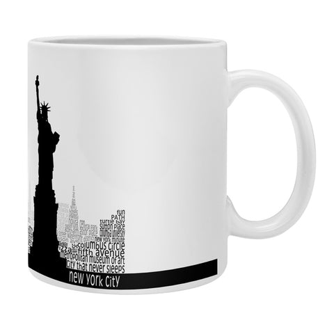 Restudio Designs New York Skyline 5 Coffee Mug
