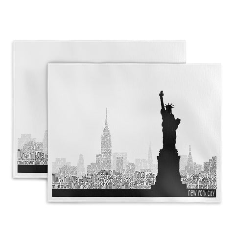 Restudio Designs New York Skyline 5 Placemat