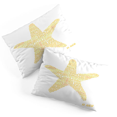 Restudio Designs St Lucia Starfish Pillow Shams
