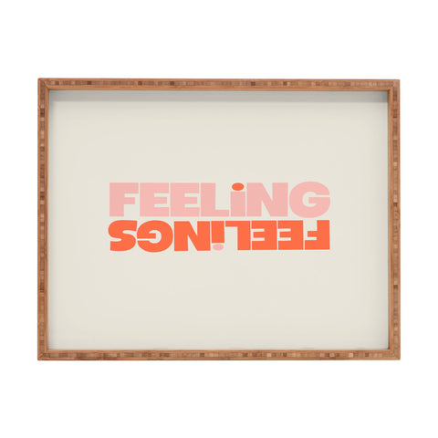 Rhianna Marie Chan Feeling Feelings Rectangular Tray