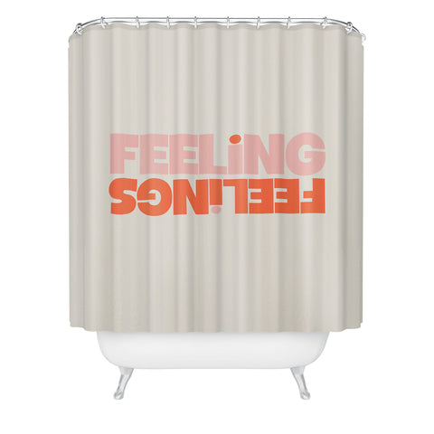 Rhianna Marie Chan Feeling Feelings Shower Curtain