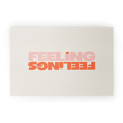 Rhianna Marie Chan Feeling Feelings Welcome Mat