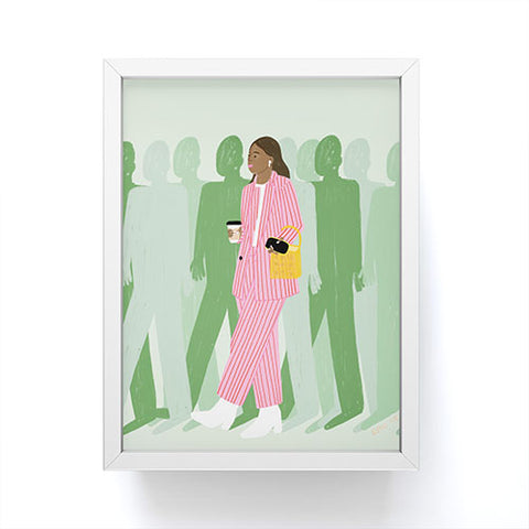 Rhianna Marie Chan Girl Boss Framed Mini Art Print