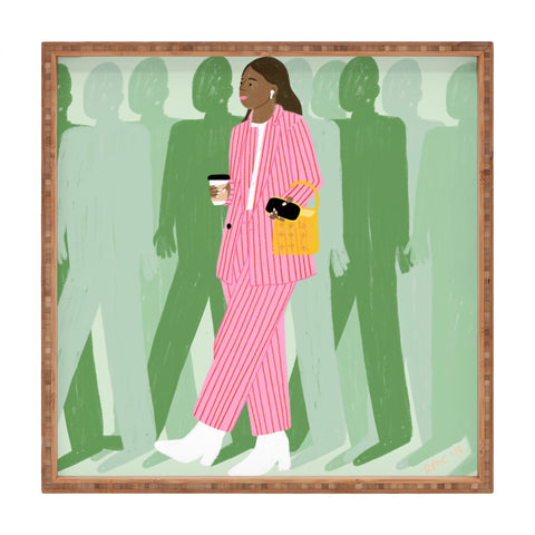 Rhianna Marie Chan Girl Boss Square Tray