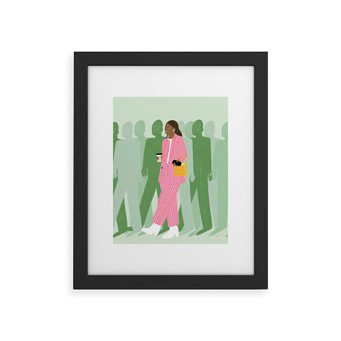 Rhianna Marie Chan Girl Boss Framed Art Print