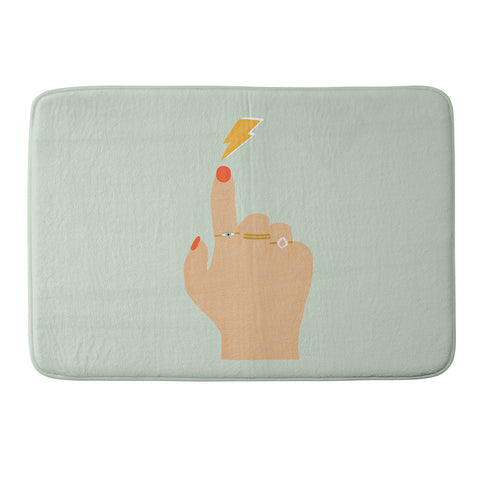 Rhianna Marie Chan Girl Magic Memory Foam Bath Mat