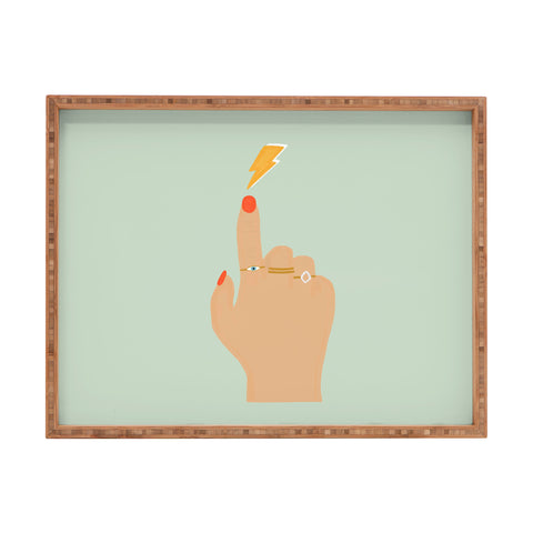 Rhianna Marie Chan Girl Magic Rectangular Tray