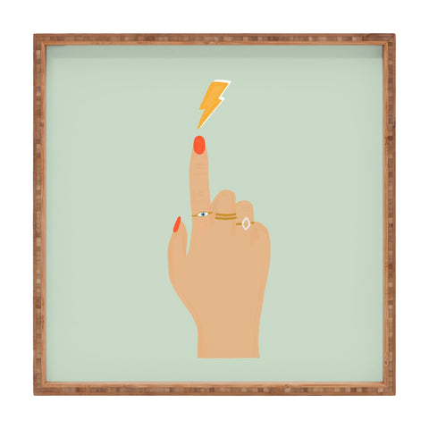 Rhianna Marie Chan Girl Magic Square Tray