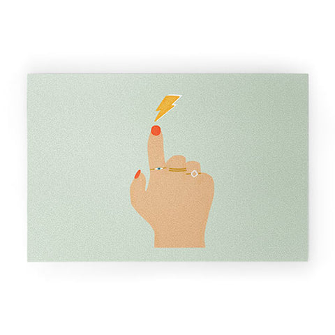 Rhianna Marie Chan Girl Magic Welcome Mat