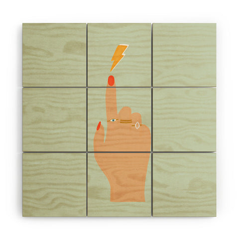 Rhianna Marie Chan Girl Magic Wood Wall Mural