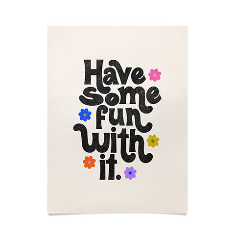 Rhianna Marie Chan Have Some Fun With It Cream Poster